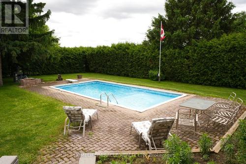 3735 Ninth Line, Bradford West Gwillimbury, ON - Outdoor With In Ground Pool With Backyard