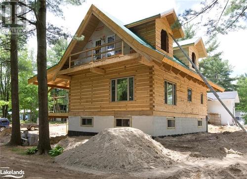 EcoLog Home Sample - 0 Angle Lake Road, Dwight, ON 