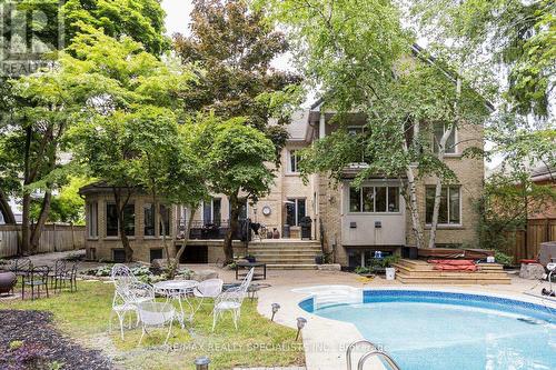 2480 Mississauga Road, Mississauga, ON - Outdoor With In Ground Pool