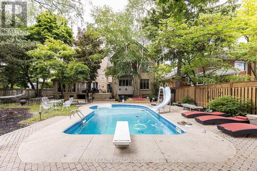 2480 Mississauga Road, Mississauga, ON - Outdoor With In Ground Pool With Backyard