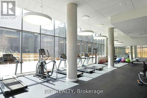 1220 - 160 Flemington Road, Toronto (Yorkdale-Glen Park), ON - Indoor Photo Showing Gym Room