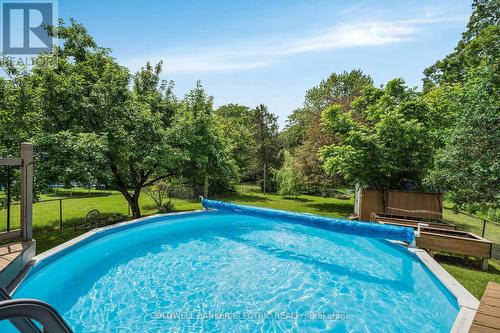 272 Heritage Park Drive, Greater Napanee, ON - Outdoor With Above Ground Pool With Backyard