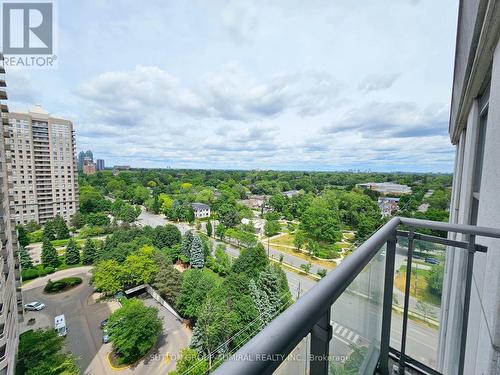 1505 - 188 Doris Avenue, Toronto, ON - Outdoor With Balcony With View