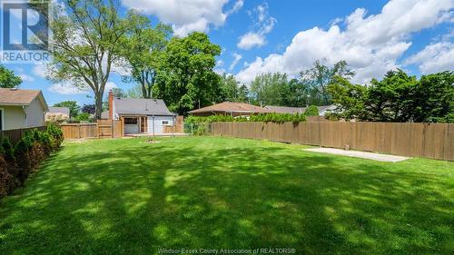 1312 Torquay Drive, Kingsville, ON - Outdoor With Backyard