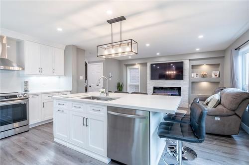 56 Whitwell Way, Binbrook, ON - Indoor Photo Showing Kitchen With Upgraded Kitchen