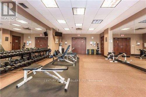 1511 - 4090 Living Arts Drive, Mississauga, ON - Indoor Photo Showing Gym Room