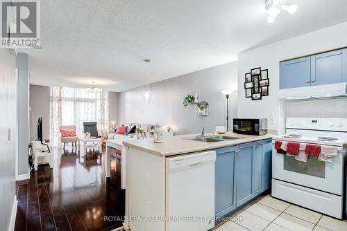 2413 - 35 Kingsbridge Garden Circle, Mississauga, ON - Indoor Photo Showing Kitchen With Double Sink