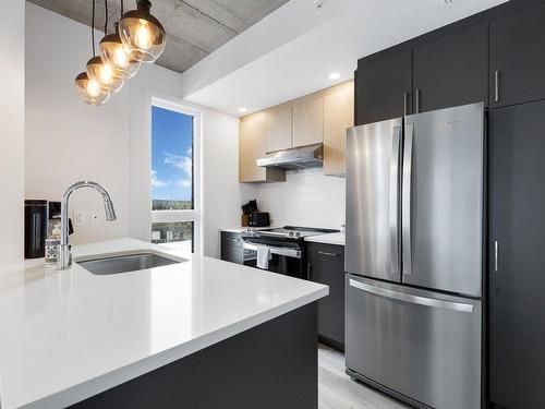 Kitchen - 507-1431 Av. De La Gare, Mascouche, QC - Indoor Photo Showing Kitchen With Upgraded Kitchen