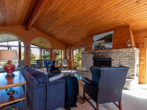 S328 Poplar Bay, S Of Keewatin, ON -  Photo Showing Other Room With Fireplace