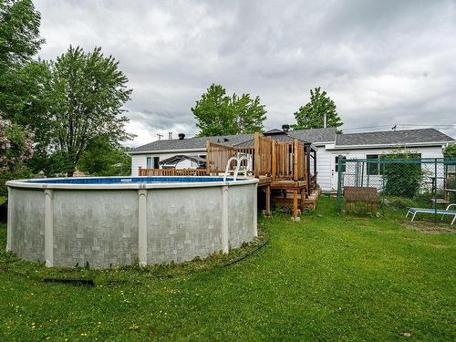 Cour - 532 Rue Legendre, Val-Des-Sources, QC - Outdoor With Above Ground Pool