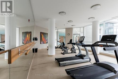 1602 - 15 Legion Road, Toronto (Mimico), ON - Indoor Photo Showing Gym Room