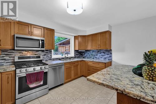 2394 Maryvale Court, Burlington, ON - Indoor Photo Showing Kitchen With Stainless Steel Kitchen