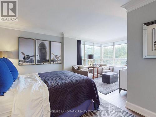 604 - 215 Wynford Drive, Toronto (Flemingdon Park), ON - Indoor Photo Showing Bedroom