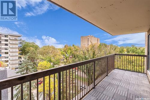 603 311 6Th Avenue N, Saskatoon, SK - Outdoor With Balcony With Exterior