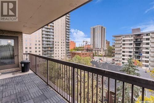 603 311 6Th Avenue N, Saskatoon, SK - Outdoor With Balcony