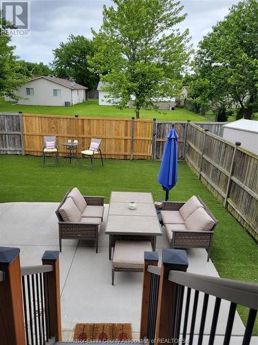 3574 Caribou Crescent, Windsor, ON - Outdoor With Deck Patio Veranda With Backyard