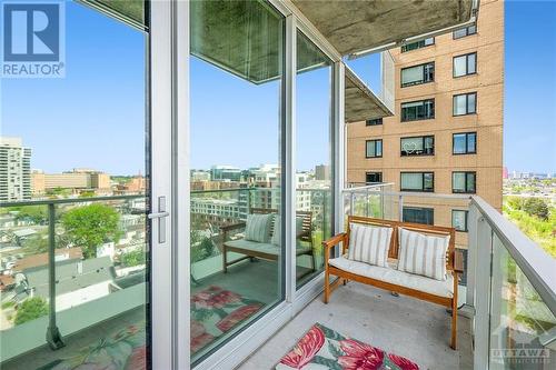 111 Champagne Avenue Unit#907, Ottawa, ON - Outdoor With Balcony With Exterior