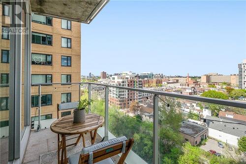 111 Champagne Avenue Unit#907, Ottawa, ON - Outdoor With Balcony With Exterior