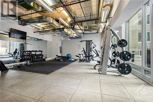 111 Champagne Avenue Unit#907, Ottawa, ON - Indoor Photo Showing Gym Room