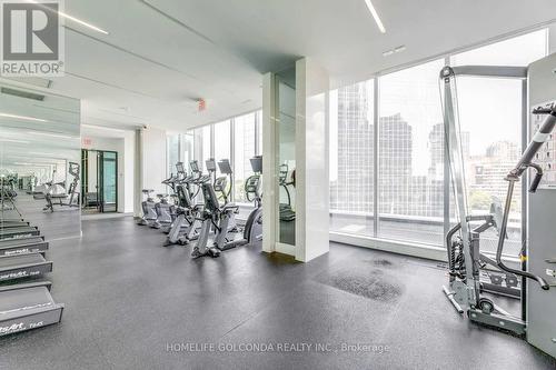 1208 - 11 Bogert Avenue, Toronto, ON - Indoor Photo Showing Gym Room