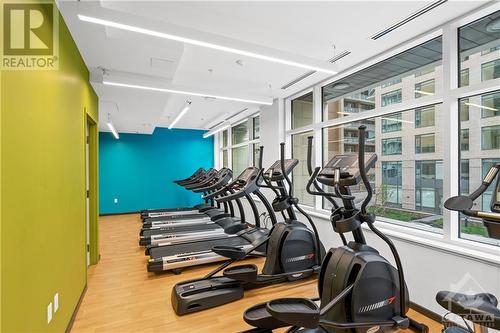 105 Champagne Avenue S Unit#1716, Ottawa, ON - Indoor Photo Showing Gym Room