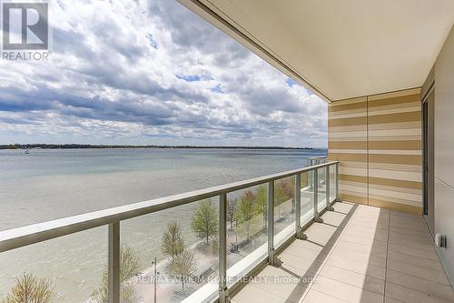 608 - 118 Merchants' Wharf S, Toronto, ON - Outdoor With Body Of Water With Balcony With View With Exterior