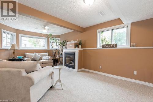 31 Charles Street, Penetanguishene, ON - Indoor Photo Showing Living Room With Fireplace