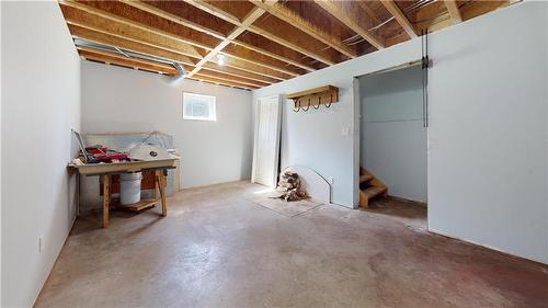 63159 Rd 50N - Lady Smith Road, Holland, MB - Indoor Photo Showing Basement