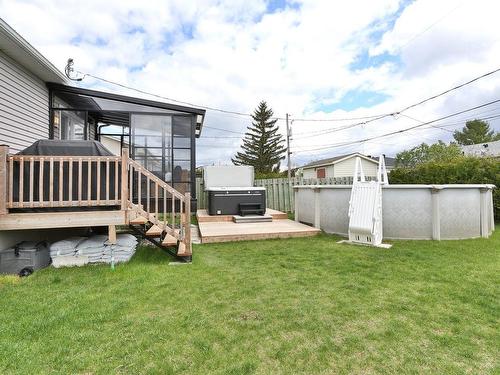 Cour - 35 Rue Champagne, Saint-Constant, QC - Outdoor With Above Ground Pool