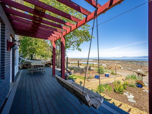 2156 Hall Rd, Courtenay, BC - Outdoor With Deck Patio Veranda With View