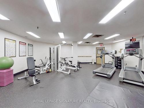 1505-131 Beecroft Ave, Toronto, ON - Indoor Photo Showing Gym Room