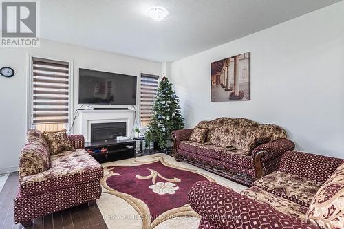 31 O'Connor Crescent, Brampton, ON - Indoor Photo Showing Living Room With Fireplace
