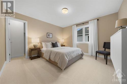 Photos are of similiar floorplan and may include upgrades/finishes not included in standard model. - 112 Lumen Place, Ottawa, ON - Indoor Photo Showing Bedroom