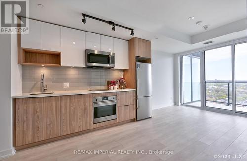 2913 - 5 Defries Street, Toronto, ON - Indoor Photo Showing Kitchen With Upgraded Kitchen