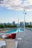 109 - 50 Ordnance Street, Toronto, ON  - Outdoor With In Ground Pool With View 