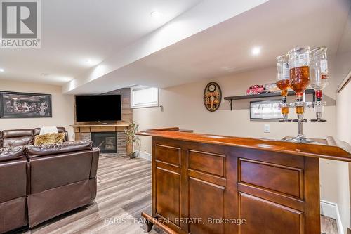 2 Purt Court, Barrie, ON - Indoor With Fireplace