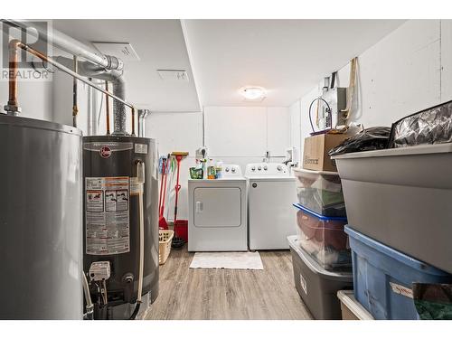 1108 Phoenix Drive, Vernon, BC - Indoor Photo Showing Laundry Room