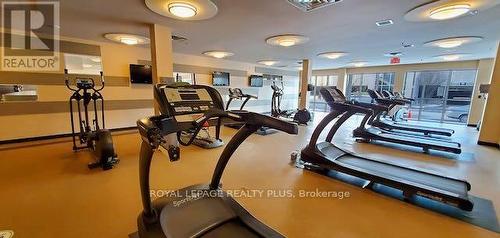 502 - 80 Absolute Avenue, Mississauga, ON - Indoor Photo Showing Gym Room