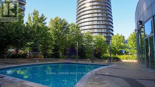 502 - 80 Absolute Avenue, Mississauga, ON - Outdoor With In Ground Pool