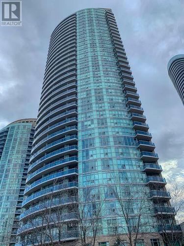 502 - 80 Absolute Avenue, Mississauga, ON - Outdoor With Balcony With Facade