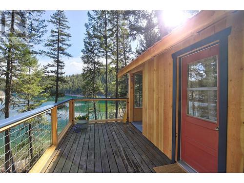 1962 Blue Lake Road, Williams Lake, BC - Outdoor With Body Of Water With Deck Patio Veranda With Exterior