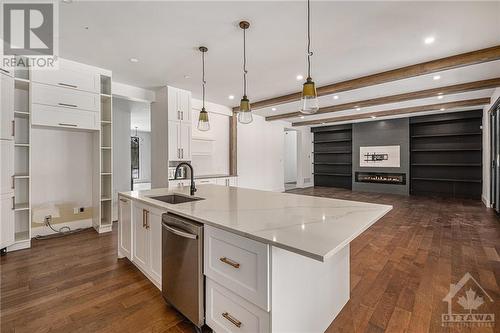 132 Robert Taite Drive, Ottawa, ON - Indoor Photo Showing Kitchen With Upgraded Kitchen