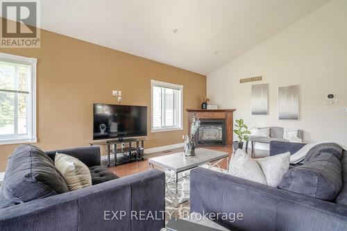 356 Stevenson Street N, Guelph, ON - Indoor Photo Showing Living Room With Fireplace