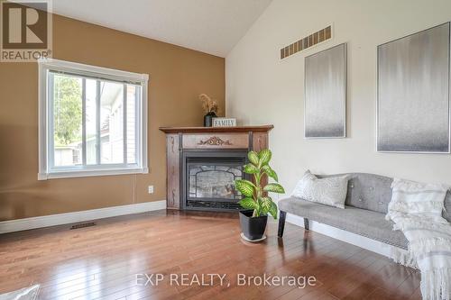 356 Stevenson Street N, Guelph, ON - Indoor Photo Showing Living Room With Fireplace