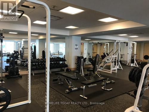 2704 - 10 Yonge Street, Toronto, ON - Indoor Photo Showing Gym Room