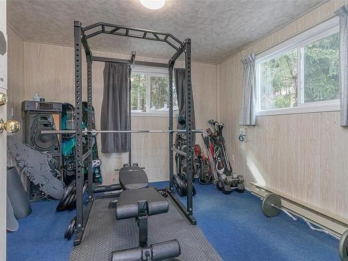 3495 Buffalo Trail, Nanaimo, BC - Indoor Photo Showing Gym Room