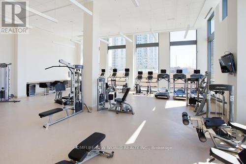 511 - 195 Bonis Avenue, Toronto, ON - Indoor Photo Showing Gym Room