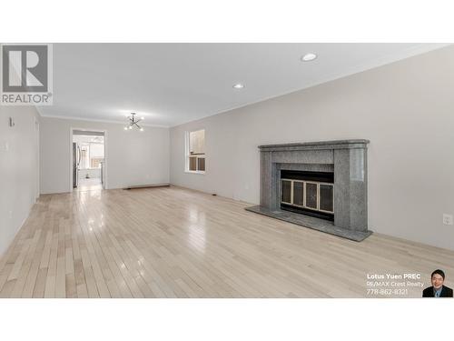 7688 Cartier Street, Vancouver, BC - Indoor Photo Showing Living Room With Fireplace