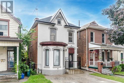 242 East Avenue N, Hamilton, ON - Outdoor With Deck Patio Veranda With Facade