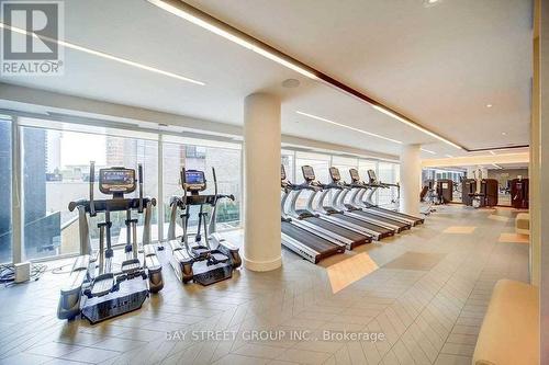 1102 - 30 Roehampton Avenue, Toronto, ON - Indoor Photo Showing Gym Room